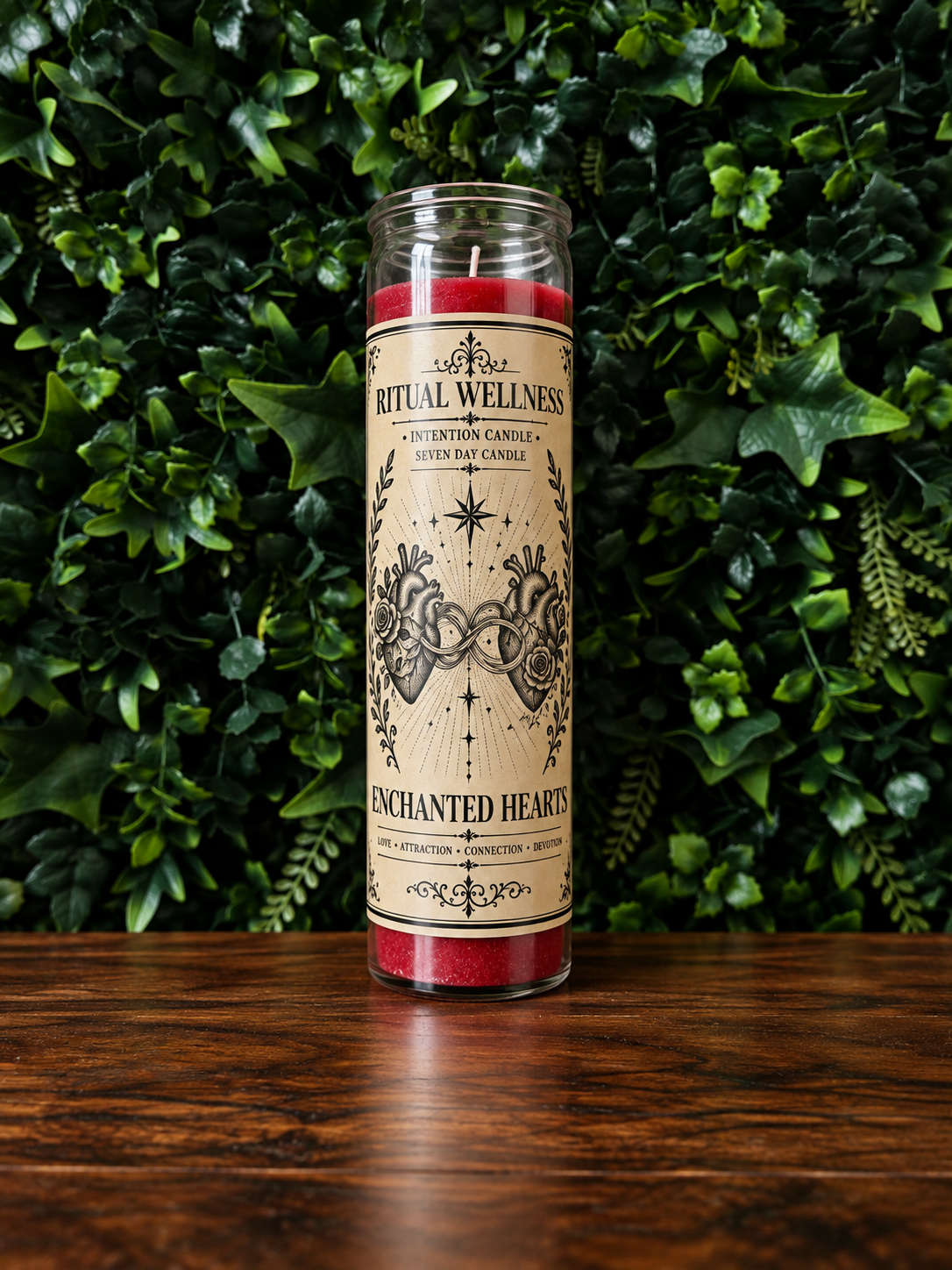 Enchanted Hearts candle